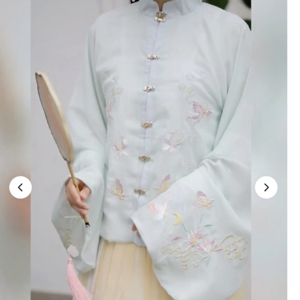 NWT Elegant Ancient Chinese Traditional Hanfu Costume M/L - Picture 3 of 5